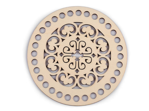 Víko na pletení / háčkování 15 cm - mandala