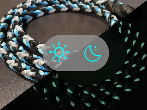 Vodítko přepínací GLOW paracord 2m — foto 1