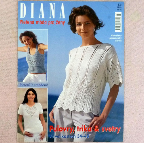Diana č.3 - Pletená móda pro ženy — foto 1