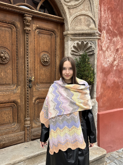 Elegantní šala MISSONI - ALPACA