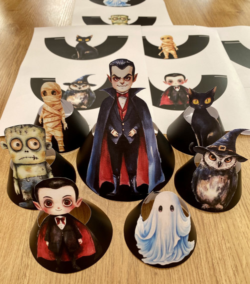 PDF HALLOWEEN postavy — foto 1