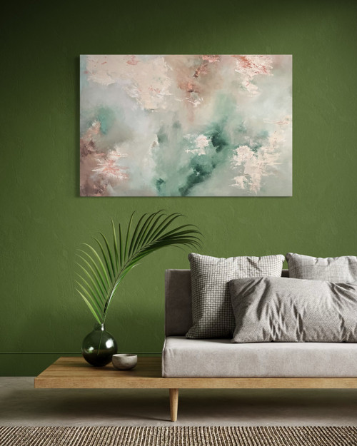 Abstraktní obraz - Benátské zdi 120x80