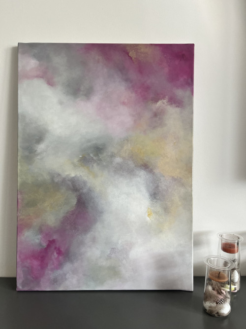 Abstraktní obraz - Unicorn 70x50cm