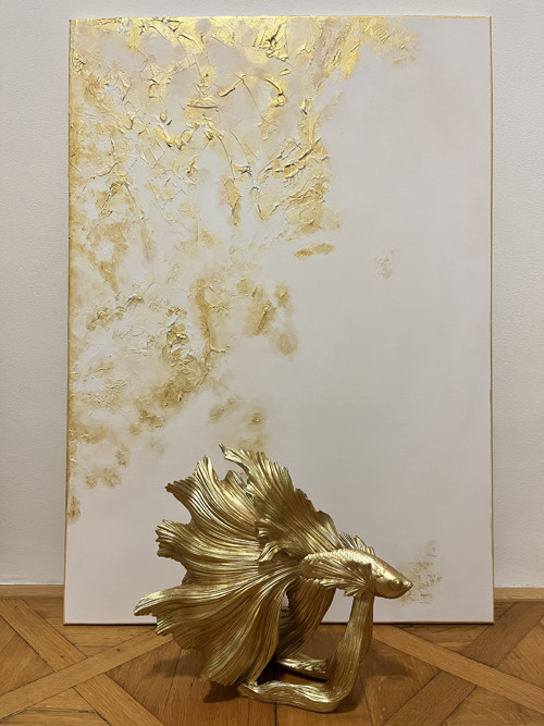 Abstraktní obraz - Luxury 3D 100x70cm