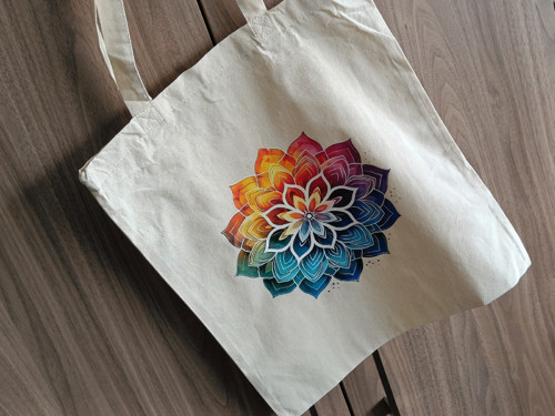 Taška - čakrová mandala