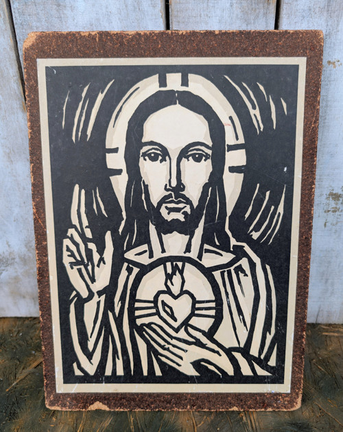 Výtvarná grafika, Ježíš Kristus se Srdcem.