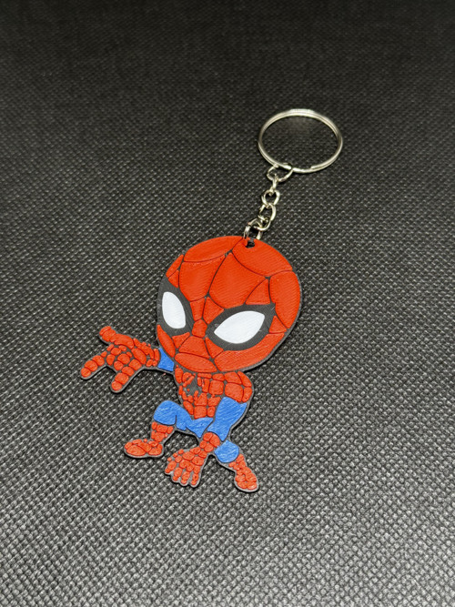 Klíčenka Spider-Man – 3D tisk