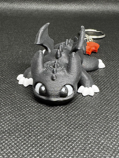 Klíčenka Bezzubka – 3D tisk