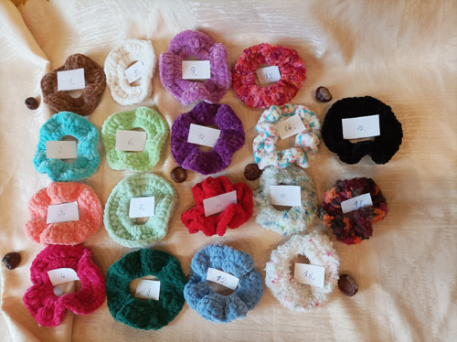 Scrunchie gumičky