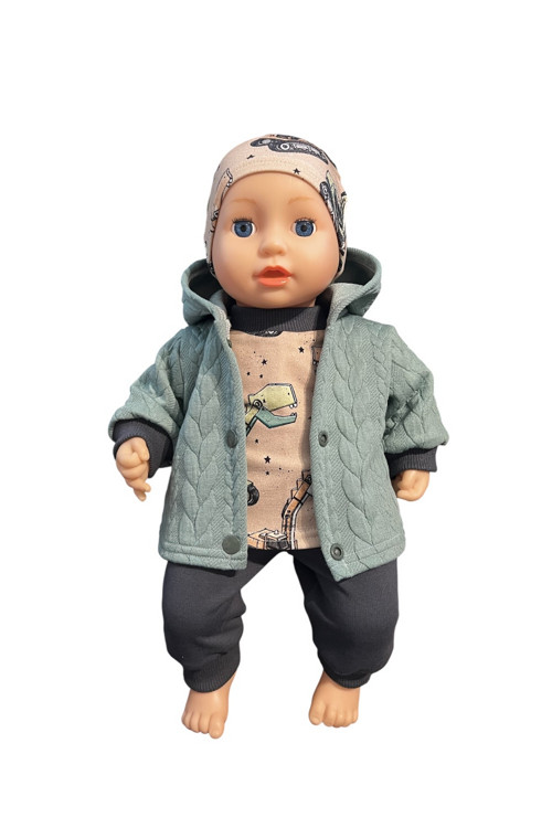 Set pre panenku BABY ANNABELL - 43 cm, dino