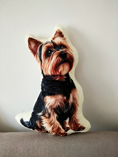 3D Polštář Jorkšír