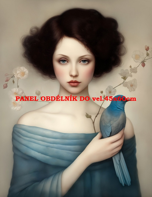 Bavlněný panel 7x10 cm
