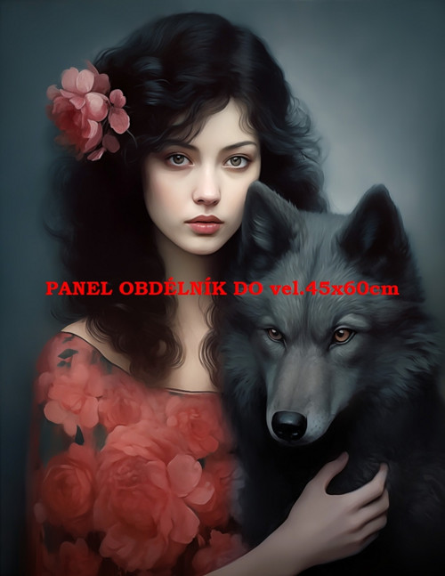 Bavlněný panel 7x10 cm