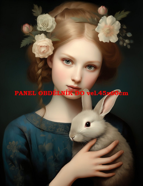 Bavlněný panel 7x10 cm