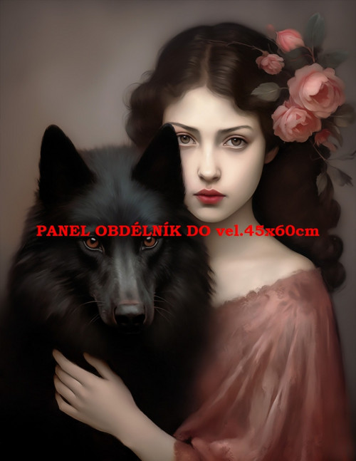 Bavlněný panel 7x10 cm