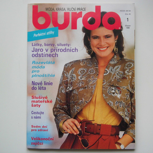 Časopis Burda (č. 1/1990, česky) — foto 1