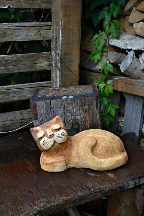 Keramická kočka — foto 1