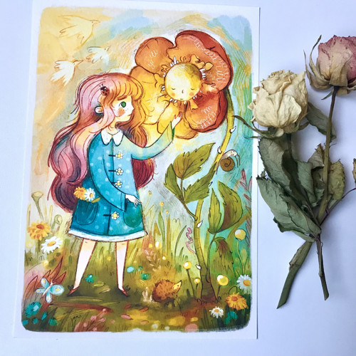 Čarovná lúka- print A5