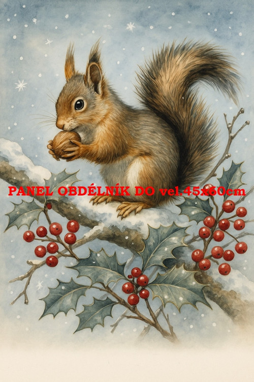 Bavlněný panel 7x10 cm — foto 1