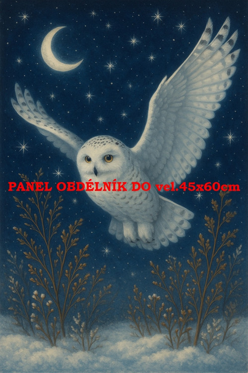 Bavlněný panel 7x10 cm