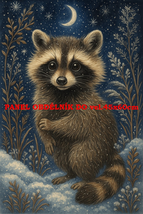 Bavlněný panel 7x10 cm — foto 1