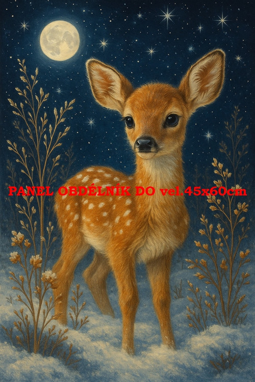 Bavlněný panel 7x10 cm