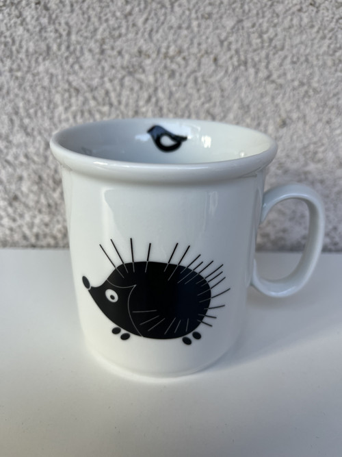 Dětský,porcelánový hrnek - Ježečci