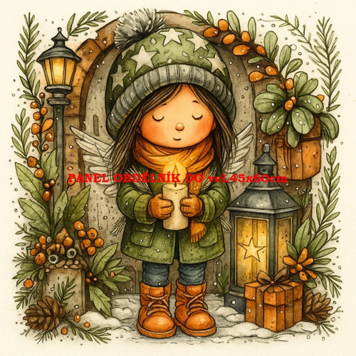 Bavlněný panel 10x10 cm