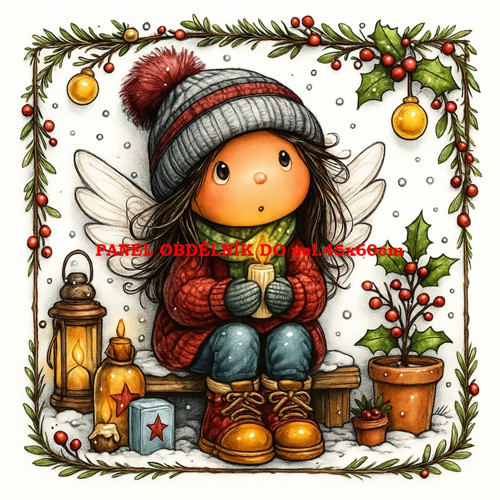 Bavlněný panel 10x10 cm