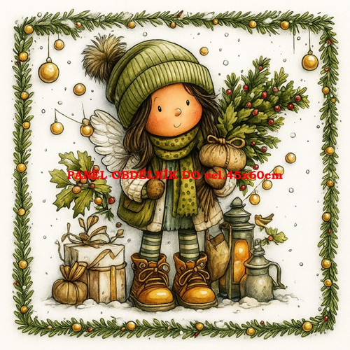 Bavlněný panel 10x10 cm