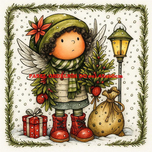 Bavlněný panel 10x10 cm