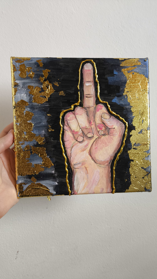 Prostředníček 20×20 cm