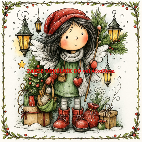 Bavlněný panel 10x10 cm