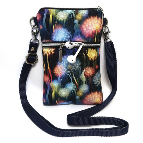 PAMPELIŠKOVÉ CHMÝŘÍ - taštička crossbody na mobil