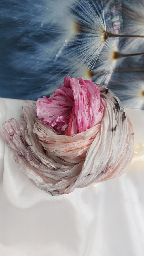 Šál Rosé. 180x90 cm — foto 1