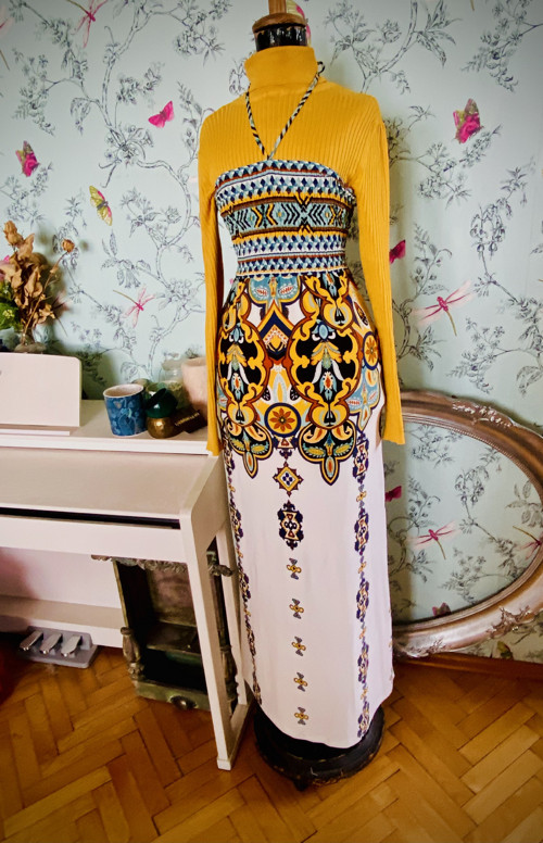 Šaty boho vzory velkolepé — foto 1