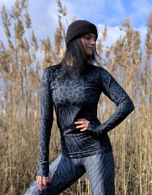 Zebropard - Termo top grey — foto 1