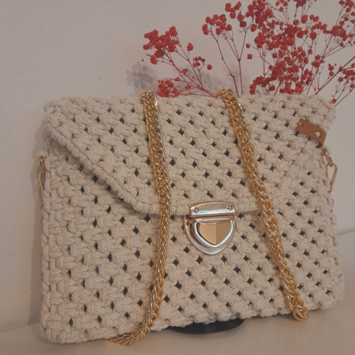 Macramé kabelka/psaníčko