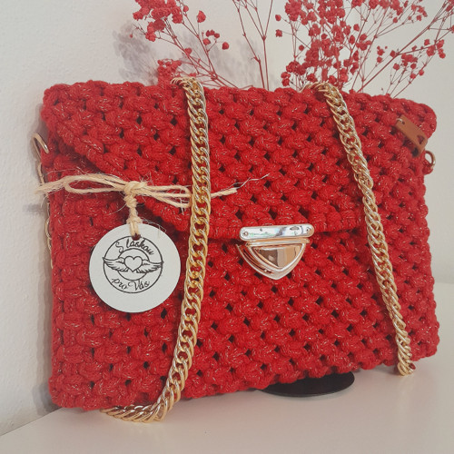 Macramé kabelka/psaníčko