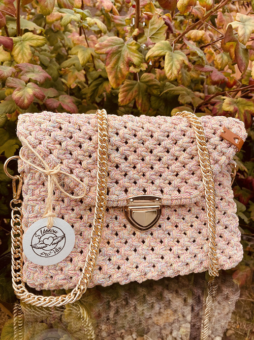 Macramé kabelka/psaníčko