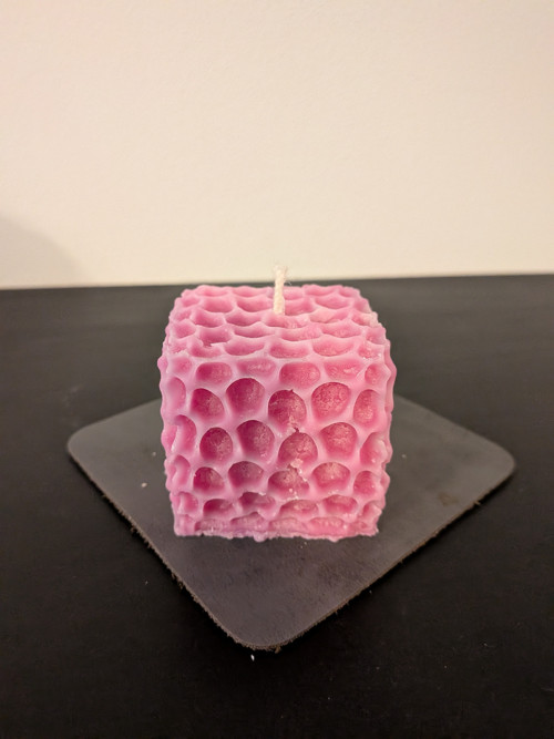 Svíčka skladem - kostka sponge
