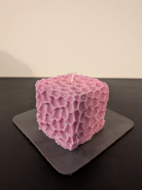 Svíčka skladem - kostka sponge
