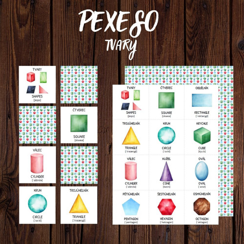 TVARY Pexeso - Memory Game, PDF soubor