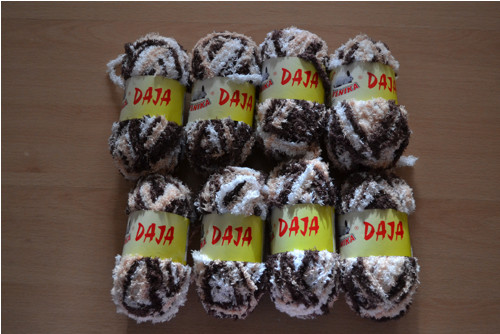 Příze Daja - 8 klubek - 400g