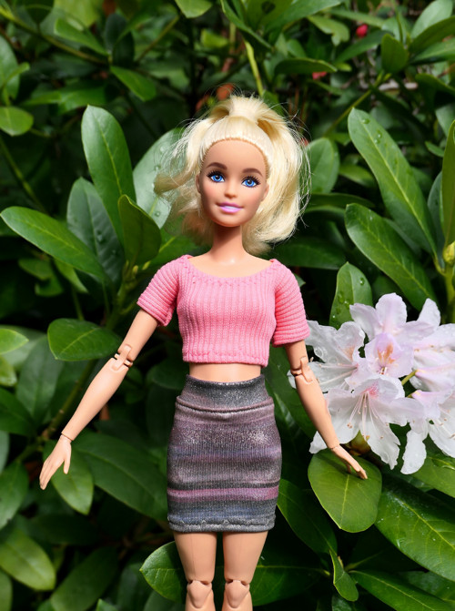 Barbie - natahovací sukně — foto 1