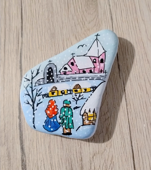 Malovaný kámen 6 — foto 1