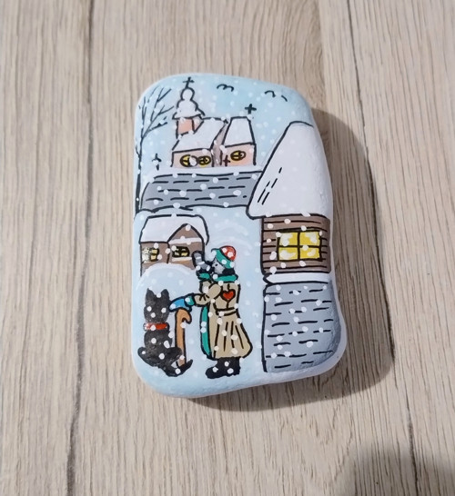 Malovaný kámen 7 — foto 1