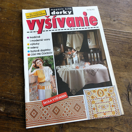 Magazín Dorky ... 3/95 ... vyšívanie