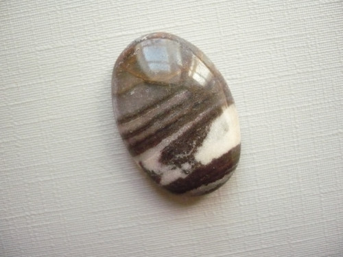 Kabošon - jaspis zebra 26 mm, č.30A