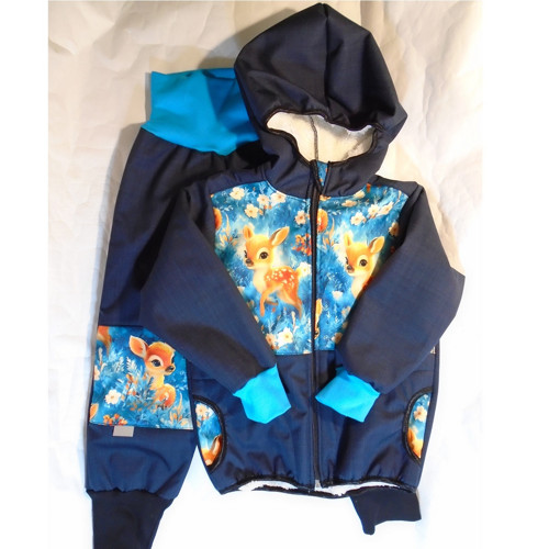 Souprava - beránek. softshell SRNKY — foto 1